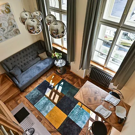 Apartment Nebovidy II - Air Conditioning - Historic City Center Prag Exterior foto